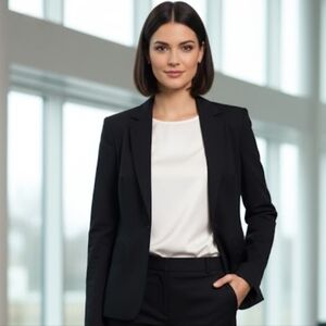 Les‎ Copains Black Blazer Size Medium